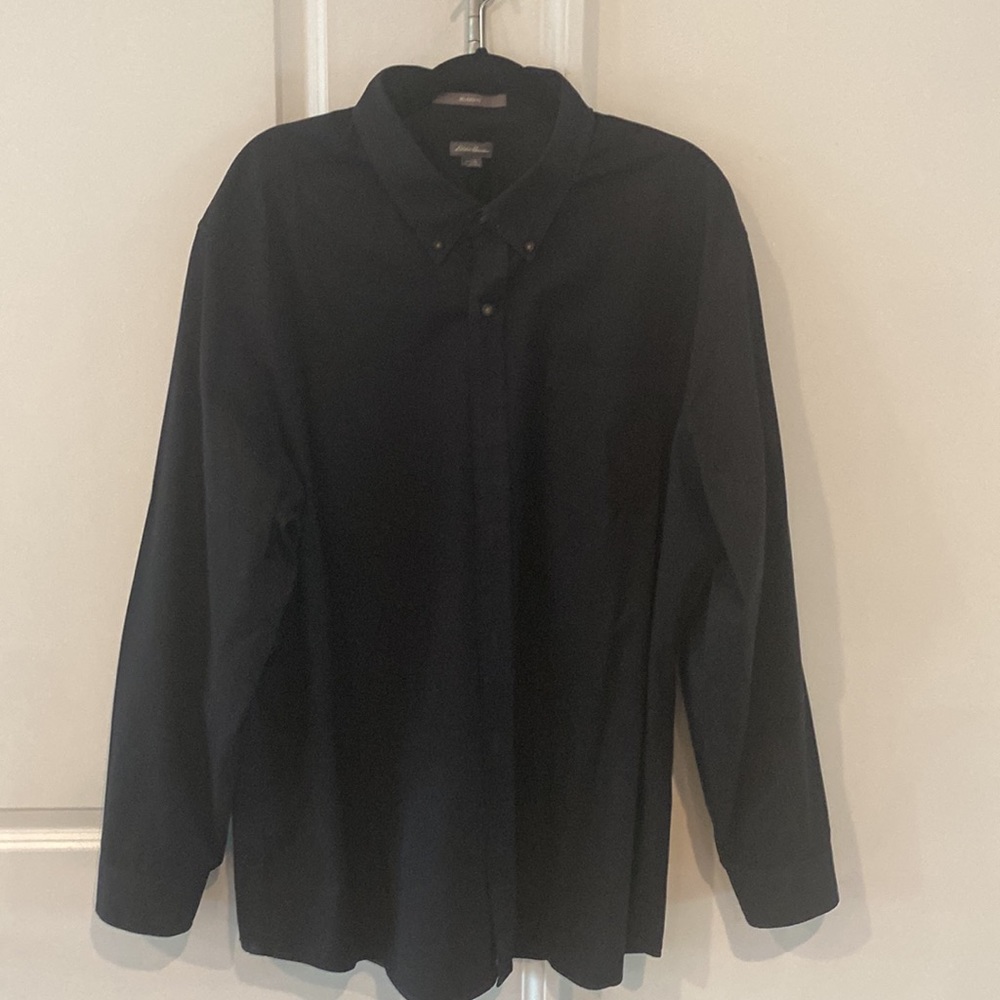 Faconnable Mens XL Black Shirt